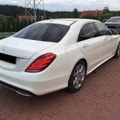MERCEDES-BENZ S-CLASS W222 БЕЛЫЙ